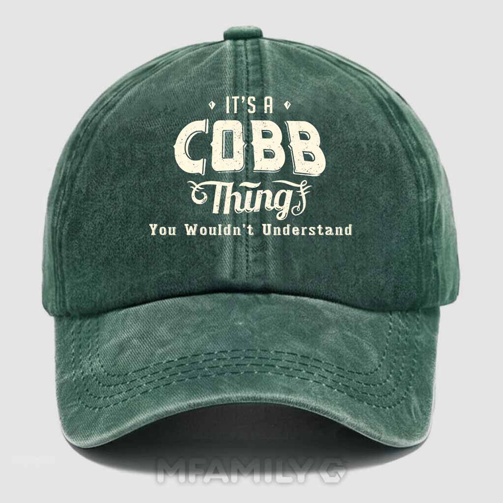 Cobb Thing Washed Baseball Cap