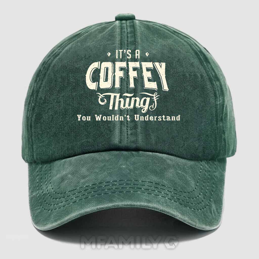 Coffey Thing Washed Baseball Cap