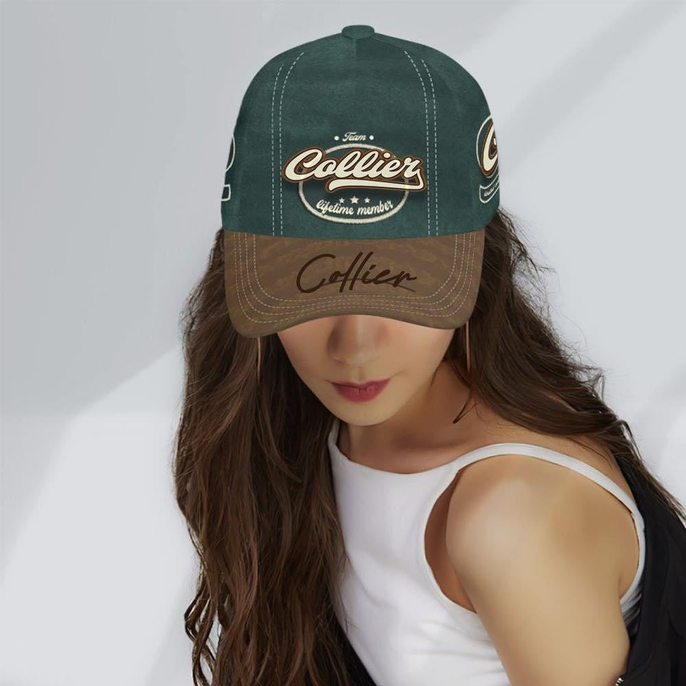 Collier Vintage Lifetime Member Baseball Cap