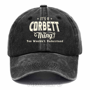 Corbett Thing Washed Baseball Cap