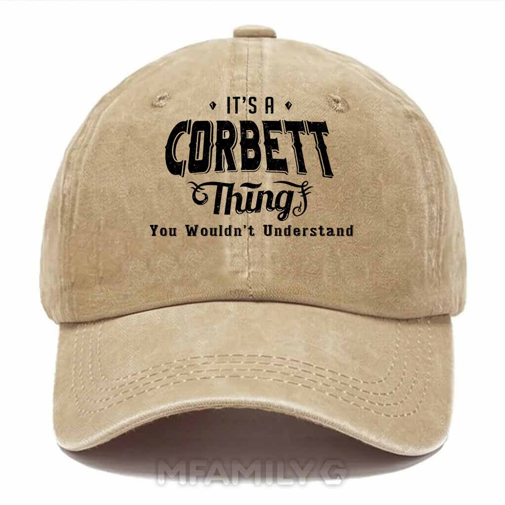 Corbett Thing Washed Baseball Cap