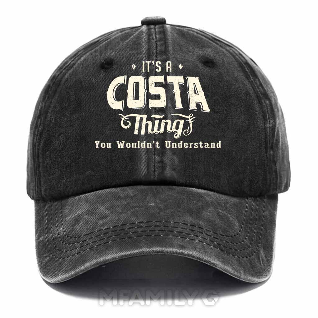 Costa Thing Washed Baseball Cap