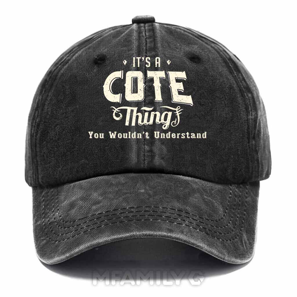 Cote Thing Washed Baseball Cap