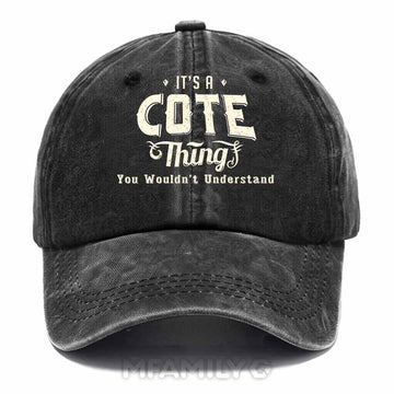 Cote Thing Washed Baseball Cap
