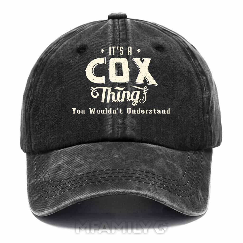 Cox Thing Washed Baseball Cap