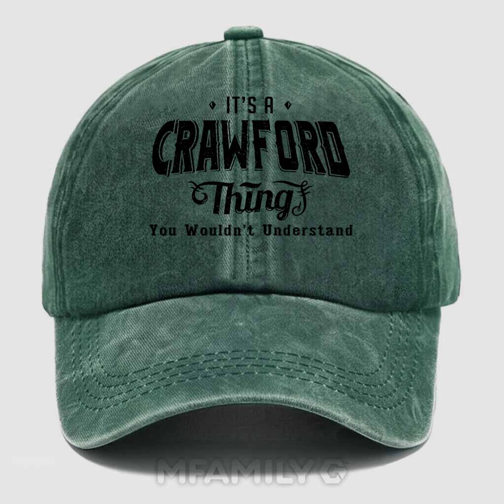 Crawford Thing Washed Baseball Cap