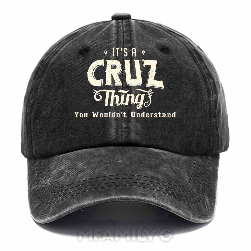 Cruz Thing Washed Baseball Cap