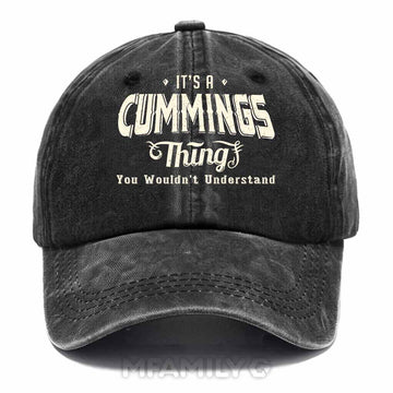 Cummings Thing Washed Baseball Cap
