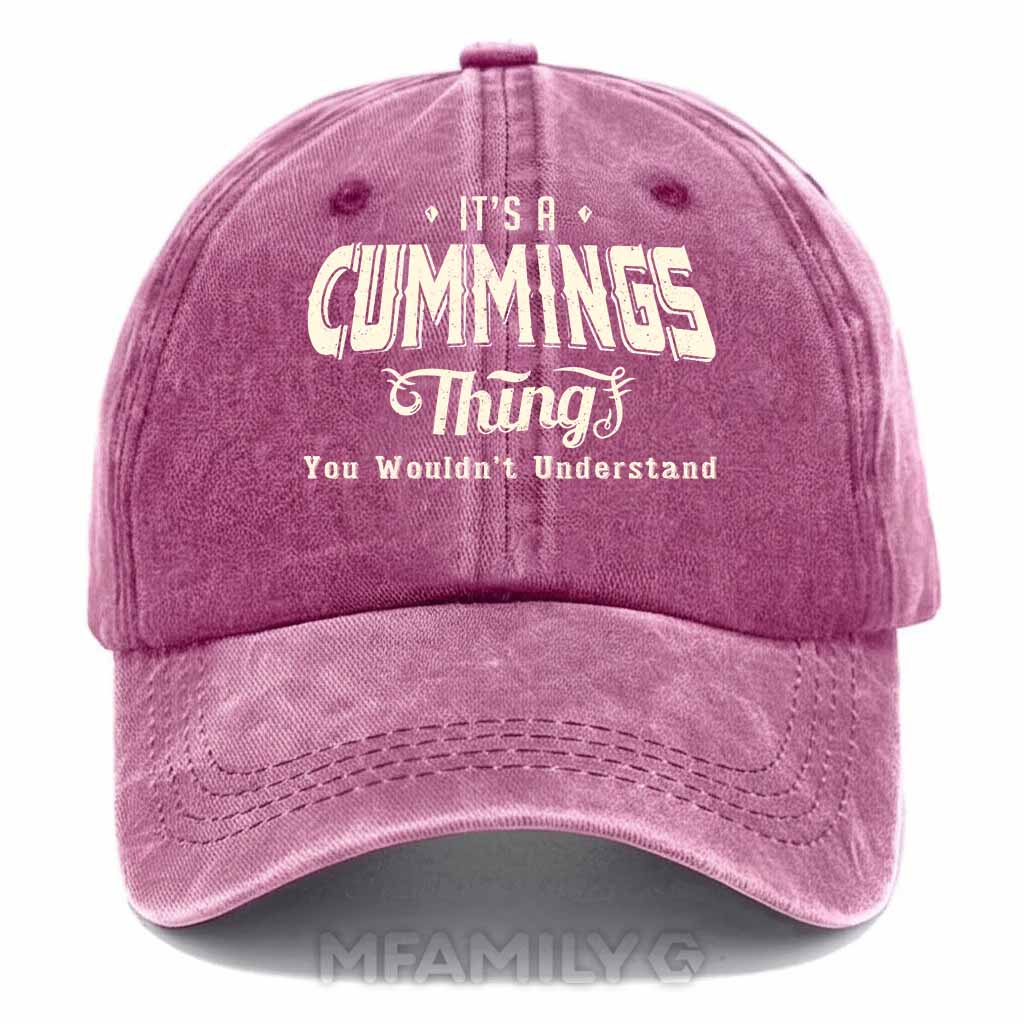 Cummings Thing Washed Baseball Cap