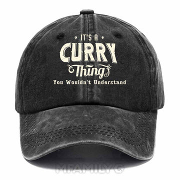 Curry Thing Washed Baseball Cap