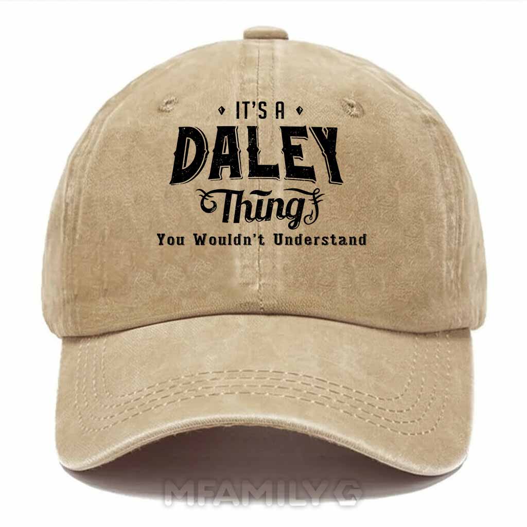 Daley Thing Washed Baseball Cap