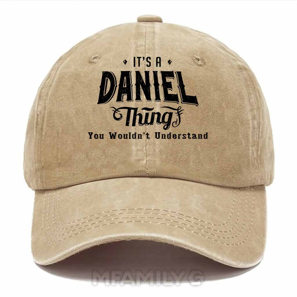 Daniel Thing Washed Baseball Cap