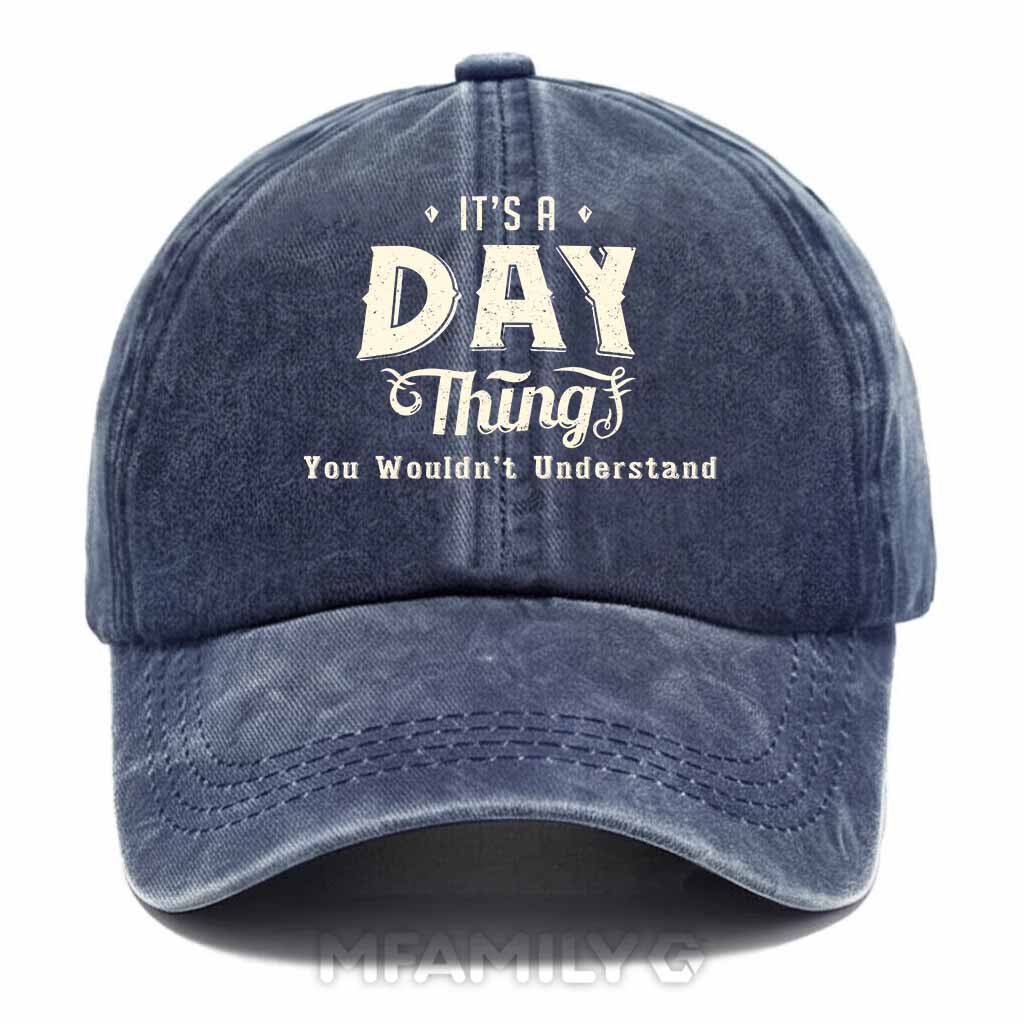 Day Thing Washed Baseball Cap