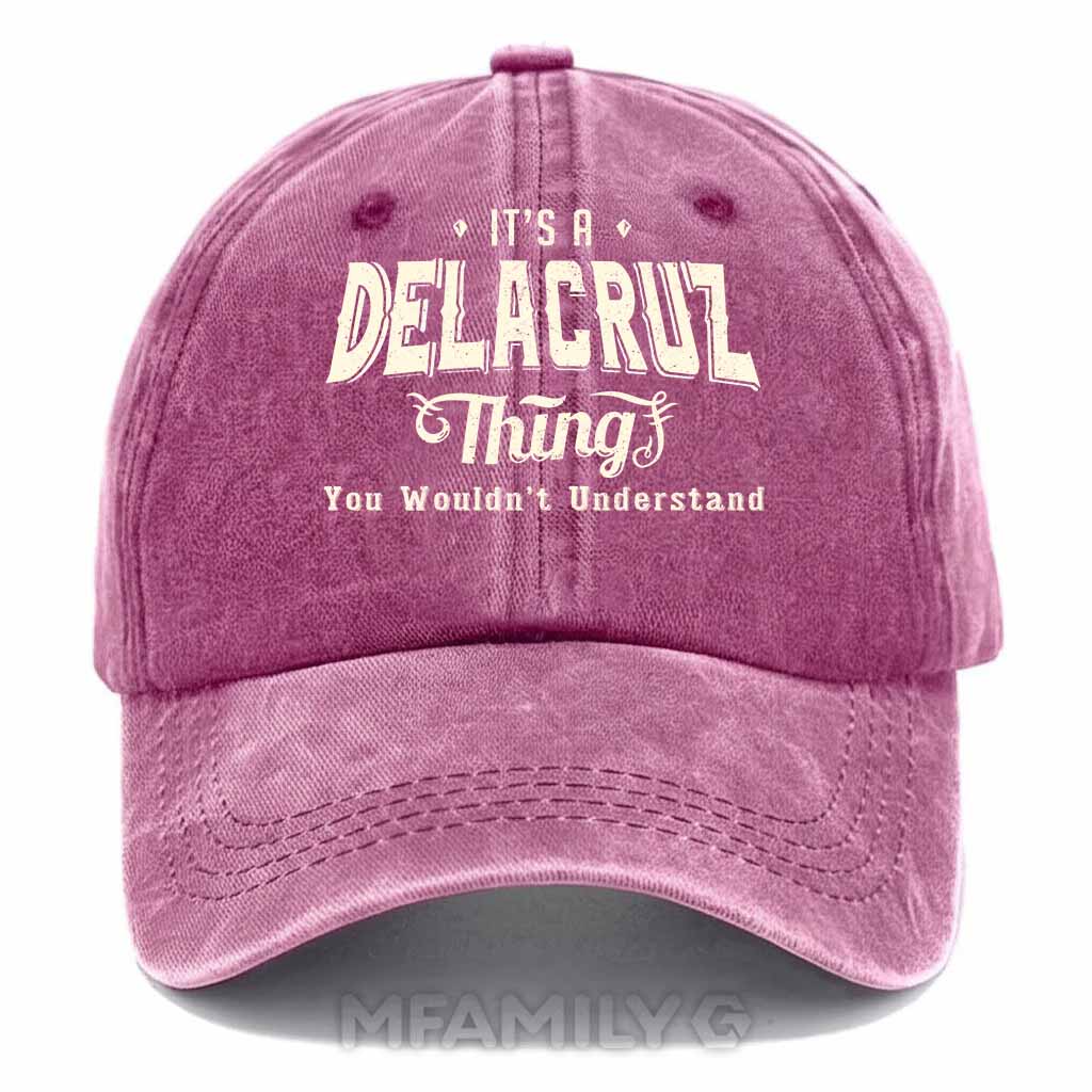 Delacruz Thing Washed Baseball Cap