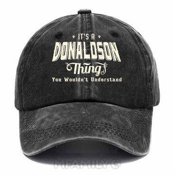 Donaldson Thing Washed Baseball Cap