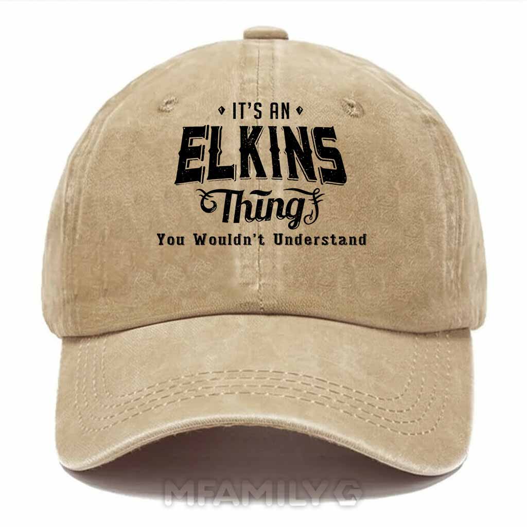 Elkins Thing Washed Baseball Cap