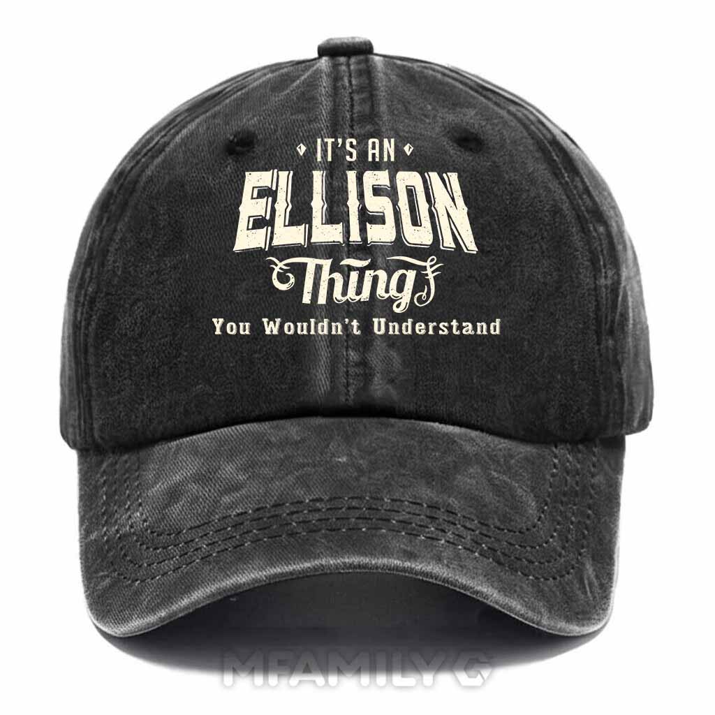 Ellison Thing Washed Baseball Cap