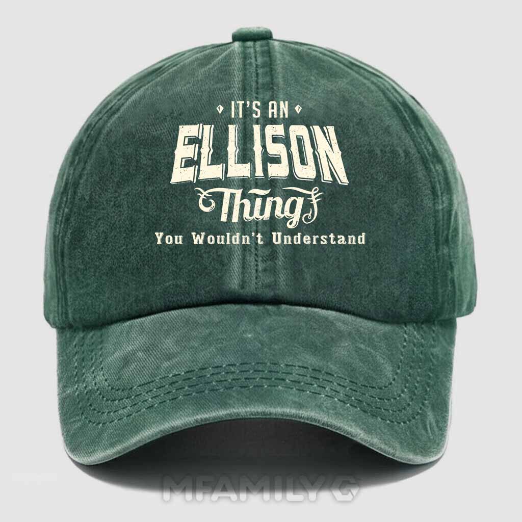 Ellison Thing Washed Baseball Cap