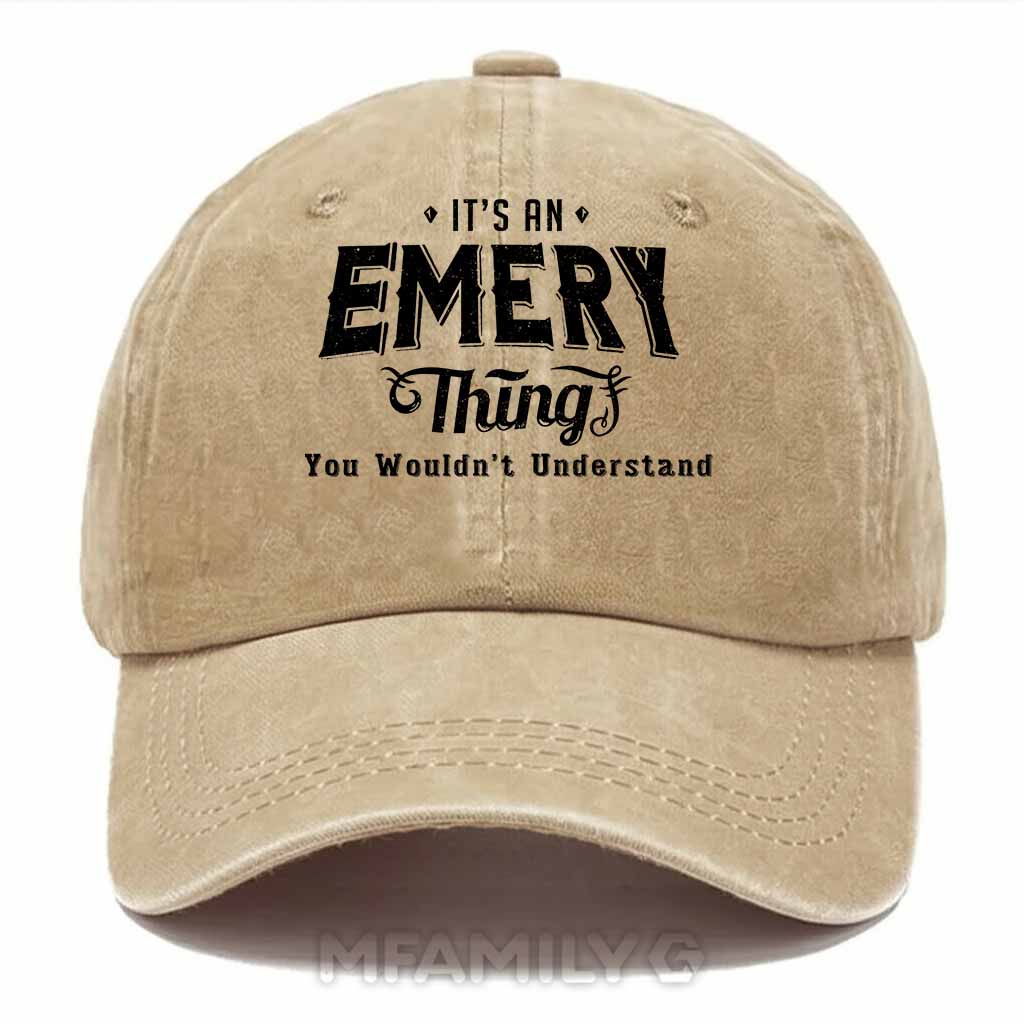 Emery Thing Washed Baseball Cap