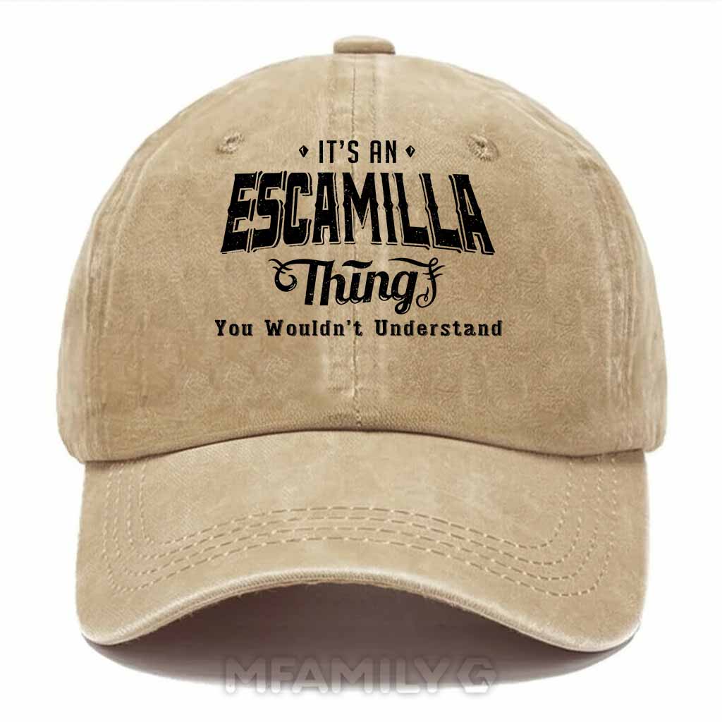 Escamilla Thing Washed Baseball Cap