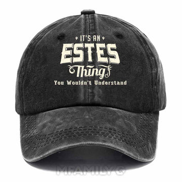 Estes Thing Washed Baseball Cap