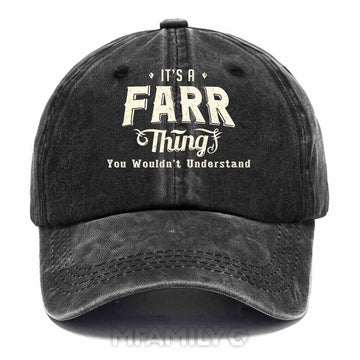 Farr Thing Washed Baseball Cap