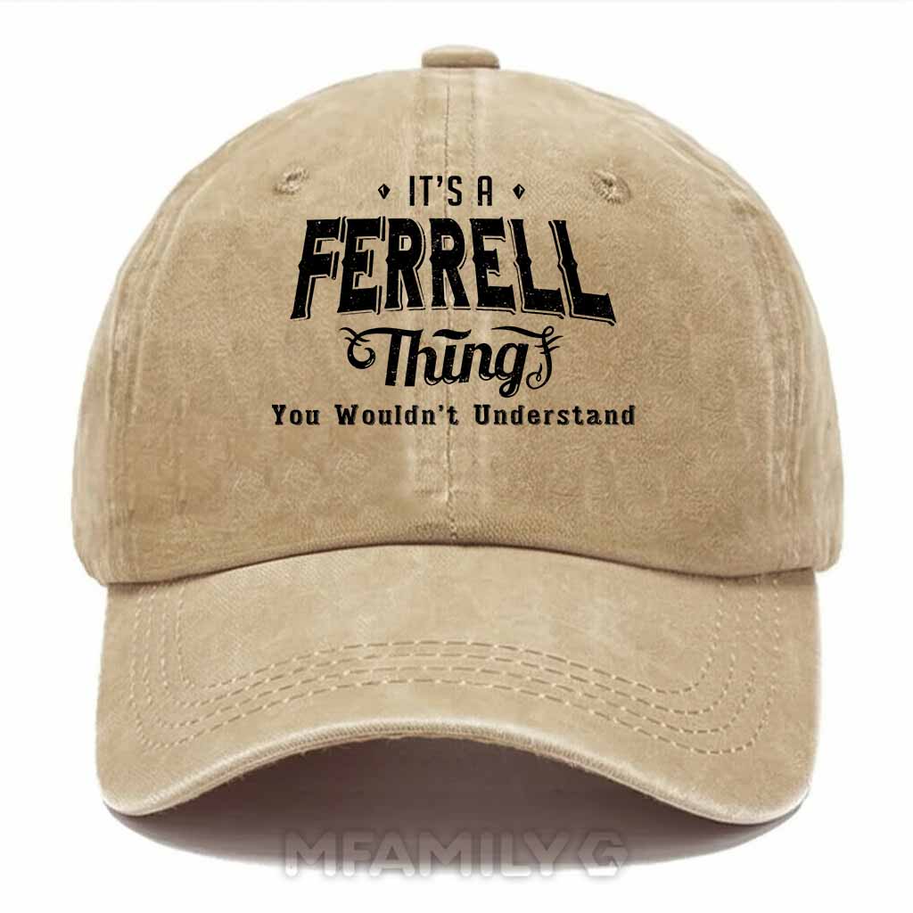 Ferrell Thing Washed Baseball Cap