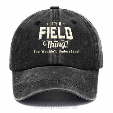 Field Thing Washed Baseball Cap