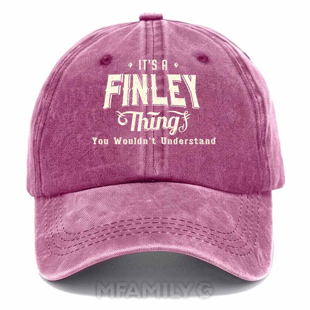 Finley Thing Washed Baseball Cap
