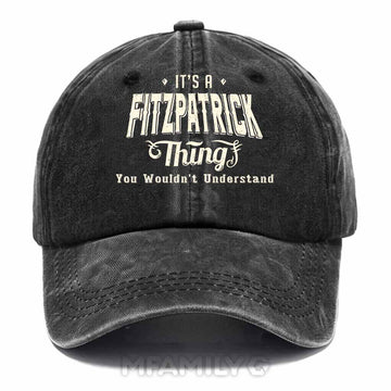 Fitzpatrick Thing Washed Baseball Cap