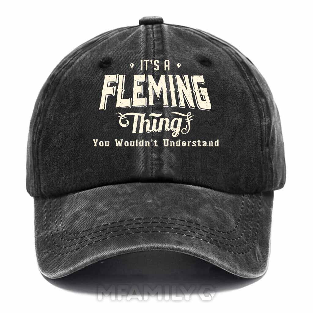 Fleming Thing Washed Baseball Cap