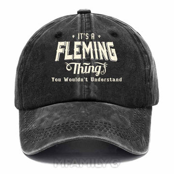 Fleming Thing Washed Baseball Cap