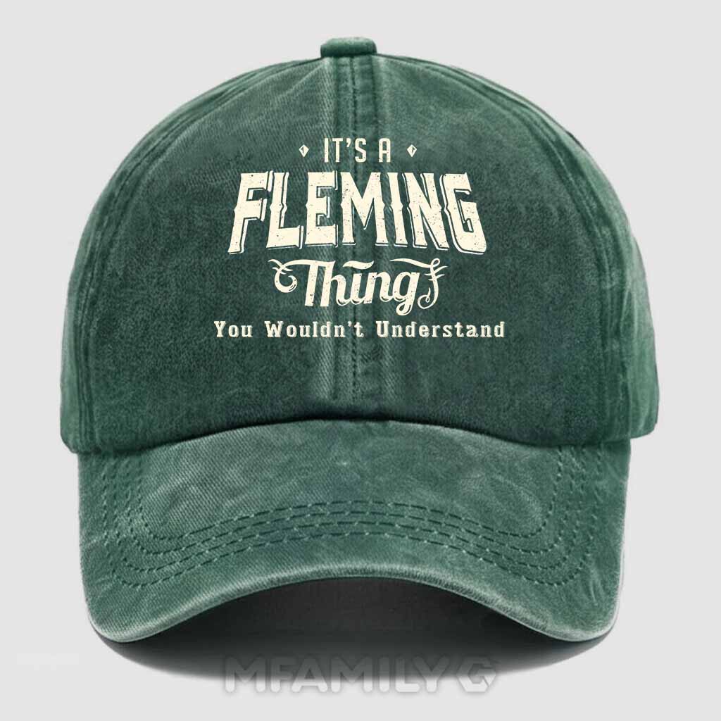 Fleming Thing Washed Baseball Cap