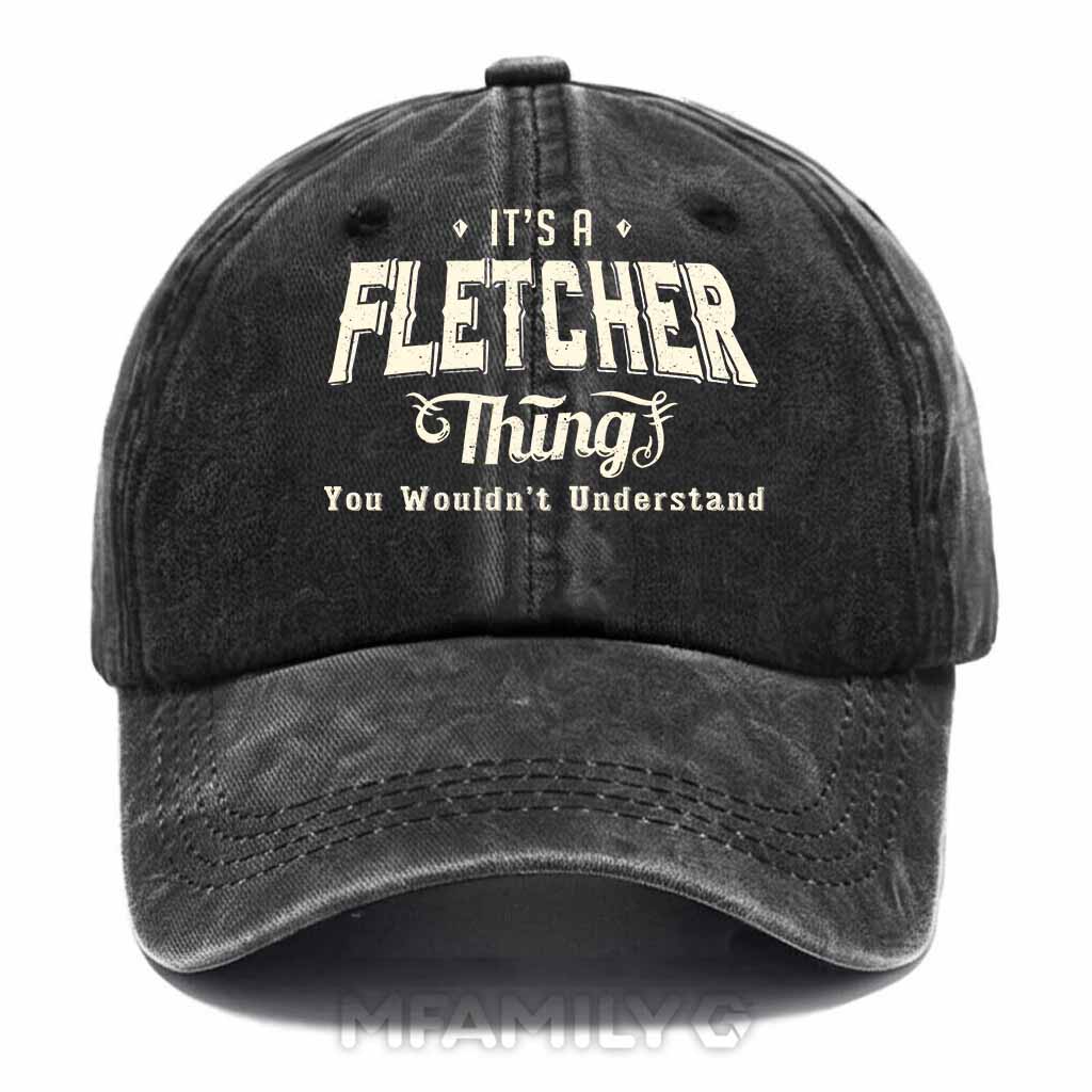 Fletcher Thing Washed Baseball Cap
