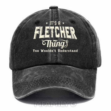 Fletcher Thing Washed Baseball Cap