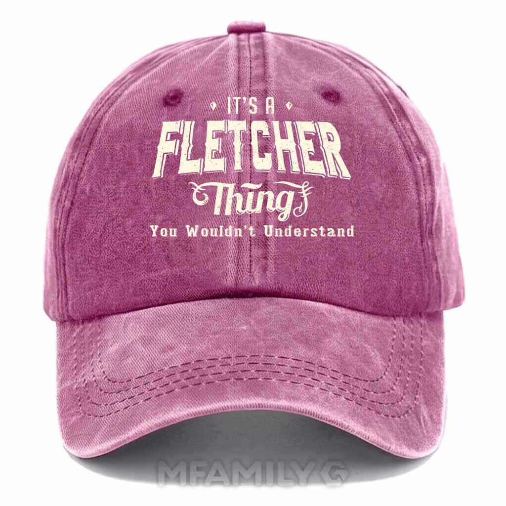 Fletcher Thing Washed Baseball Cap