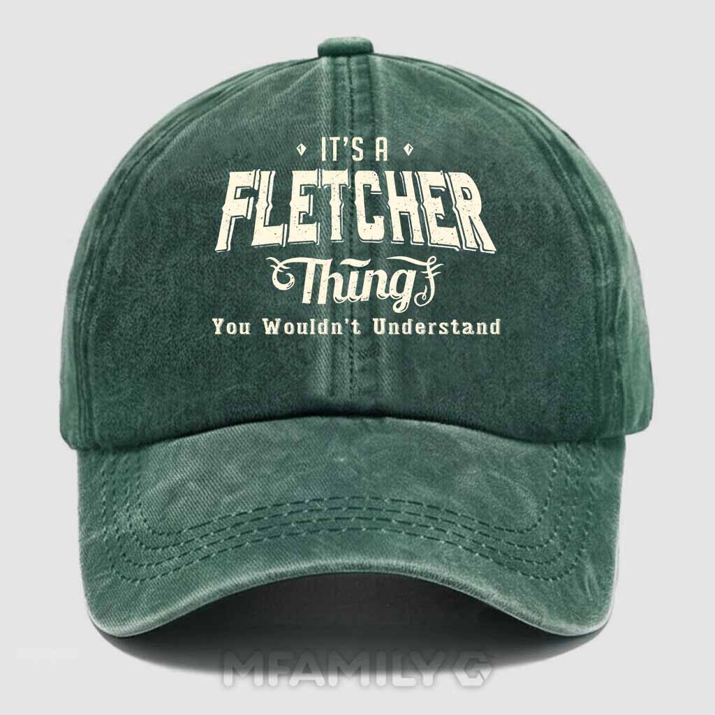Fletcher Thing Washed Baseball Cap