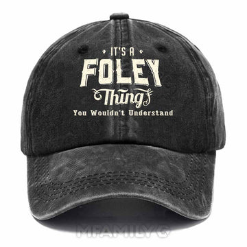 Foley Thing Washed Baseball Cap