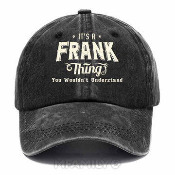 Frank Thing Washed Baseball Cap