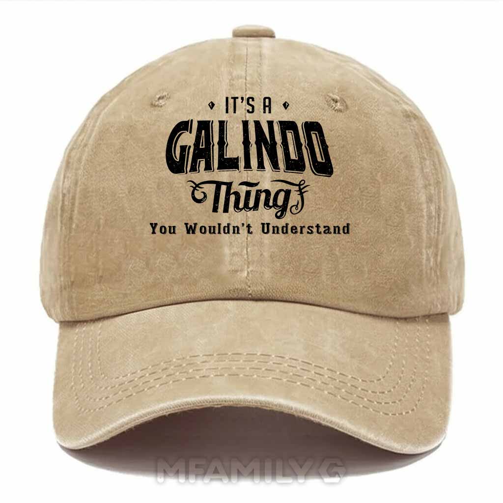Galindo Thing Washed Baseball Cap