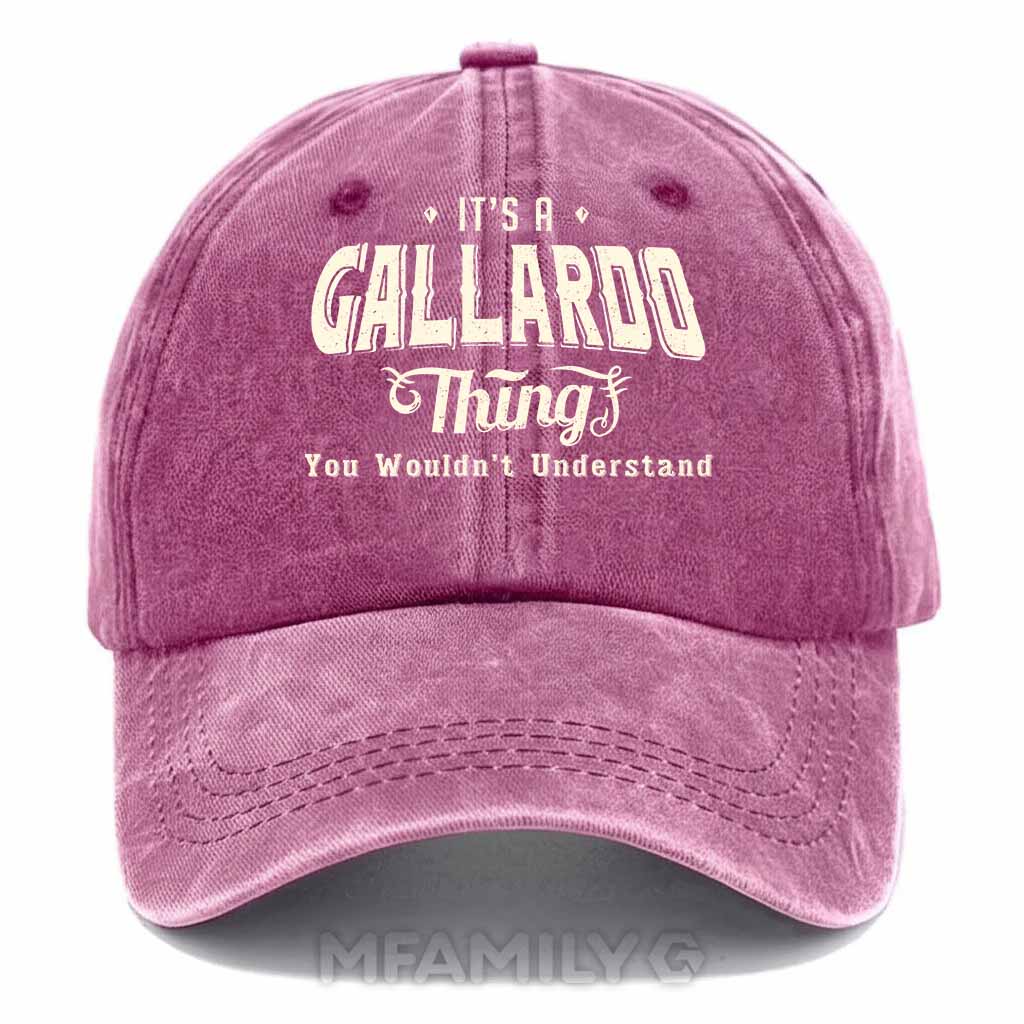 Gallardo Thing Washed Baseball Cap
