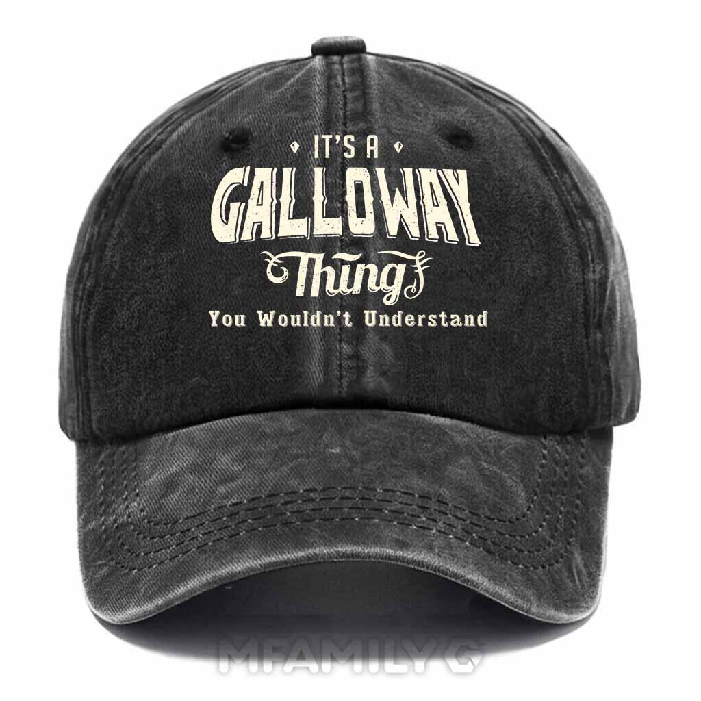 Galloway Thing Washed Baseball Cap