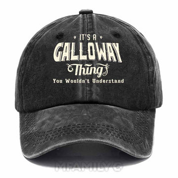 Galloway Thing Washed Baseball Cap