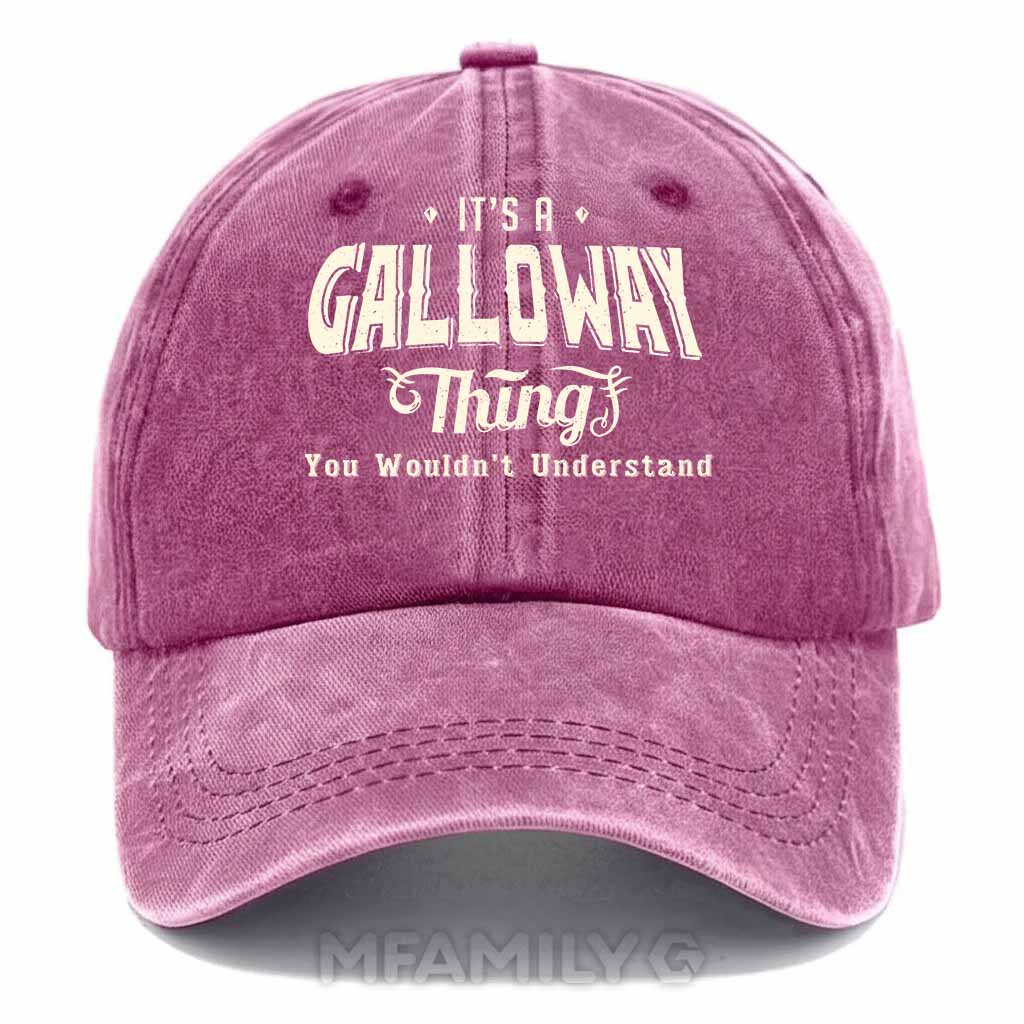 Galloway Thing Washed Baseball Cap