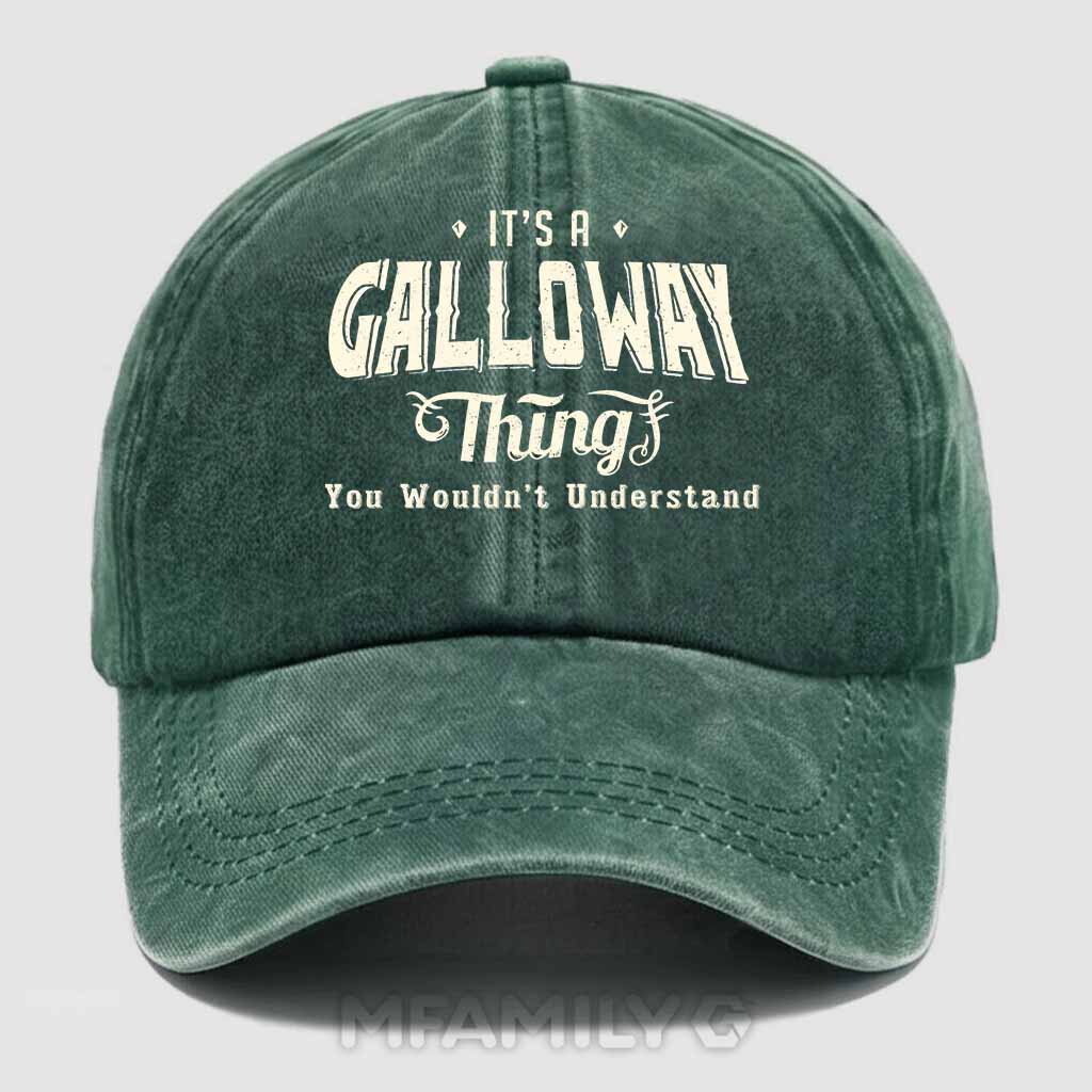 Galloway Thing Washed Baseball Cap