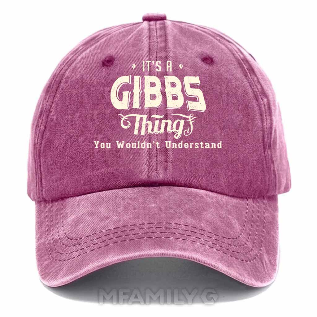 Gibbs Thing Washed Baseball Cap