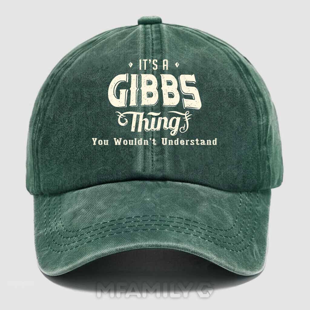 Gibbs Thing Washed Baseball Cap