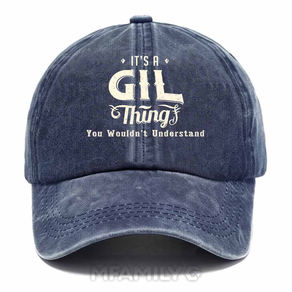 Gil Thing Washed Baseball Cap