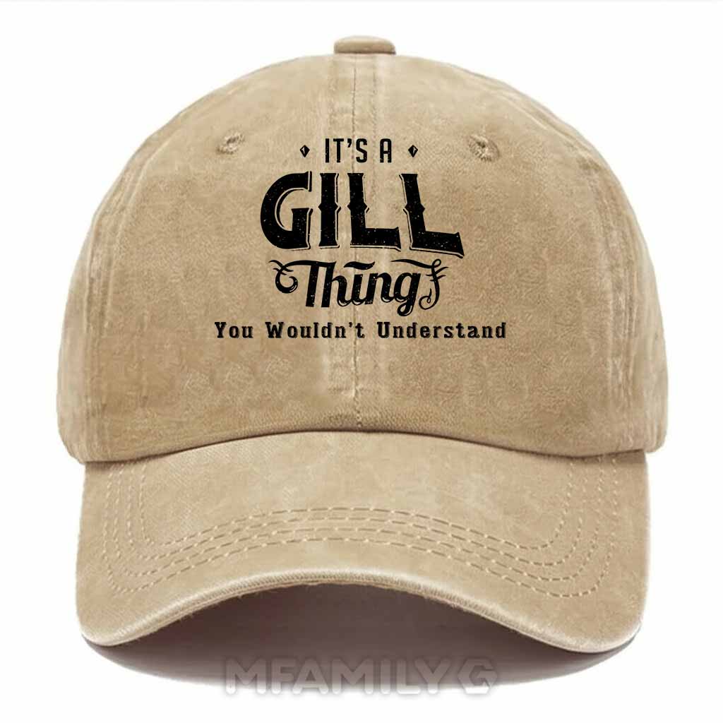 Gill Thing Washed Baseball Cap