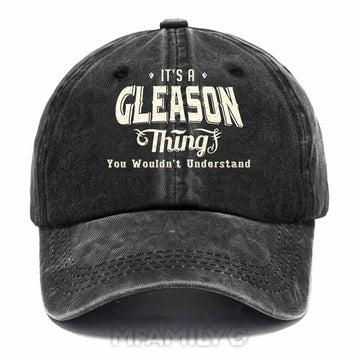 Gleason Thing Washed Baseball Cap